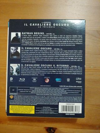 Il Cavaliere Oscuro Trilogia Bluray
