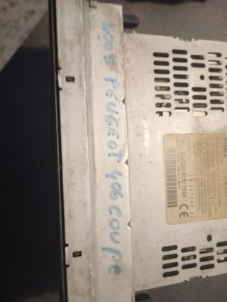 Stereo Clarion per Peugeot 406 con box per 6 CD n