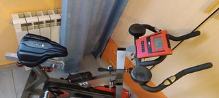 Bicicleta estatica apenas usada.