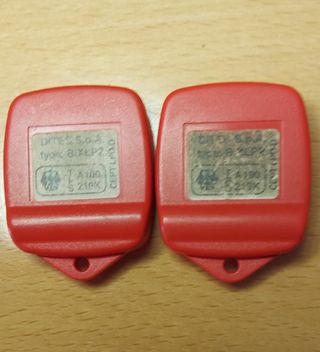 2 Mandos puerta automática 