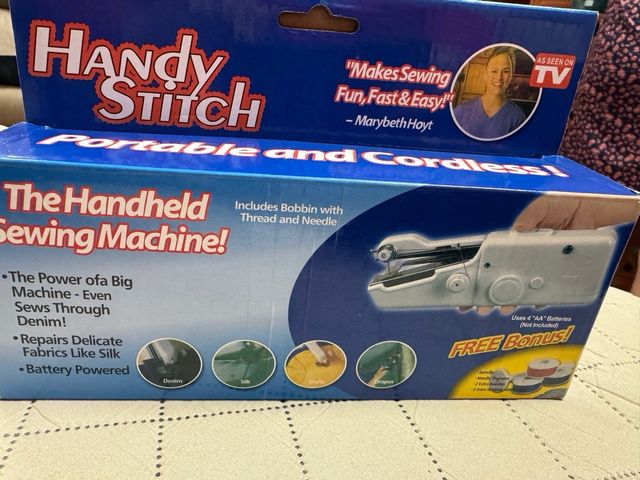 Makina de coser de mano