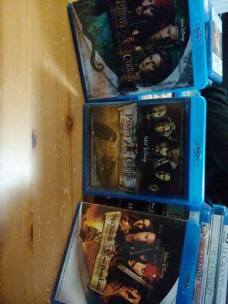 Pirati dei Caraibi trilogia bluray