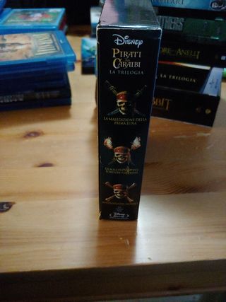 Pirati dei Caraibi trilogia bluray