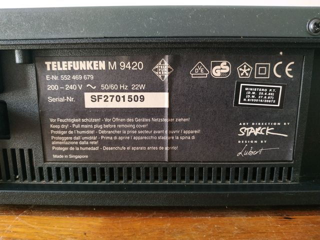 Videoregistratore Telefunken M9420