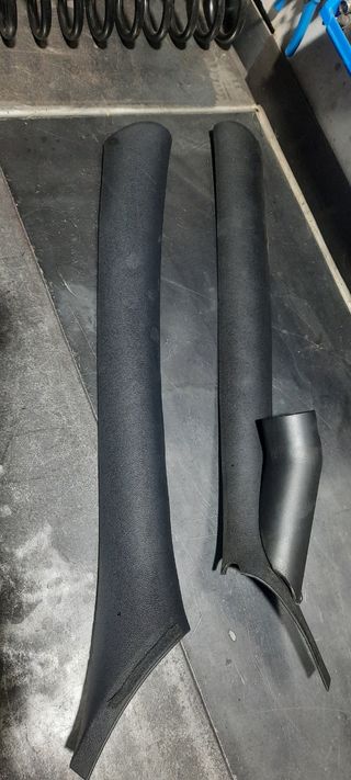 Pilares techo negros seat leon cupra