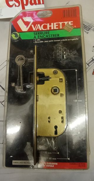 Cerradura puerta con llave