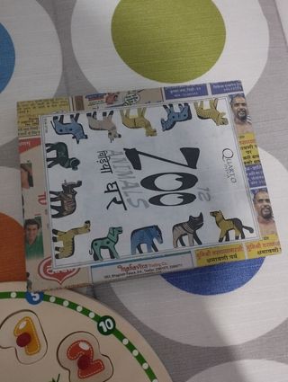 Lote de juguetes madera