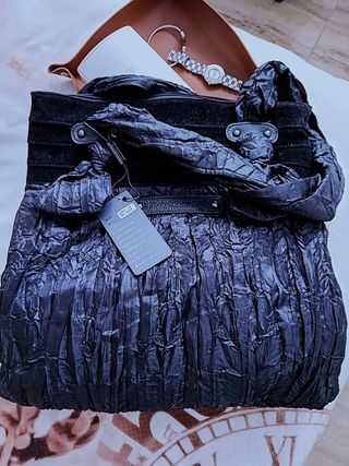 Bolso hombro mujer fiesta Paula ROSSI negro