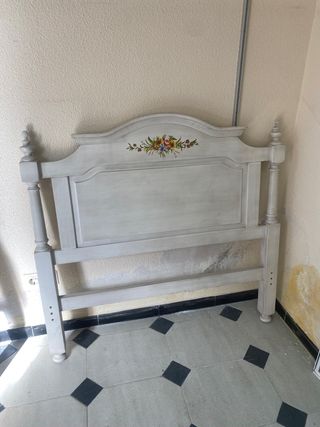 Cabezal. Madera. Decorado Cama 105