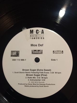 EP vinilo MOS DEF con FAITH EVANS