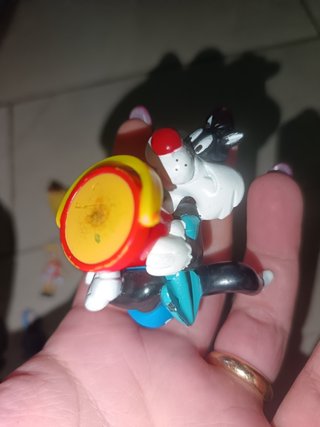 Set 9 pupazzi misti Disney Kinder vintage anni 80/