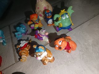 Set 16 pupazzi Kinder misti da collezione vintage
