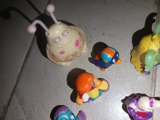 Set 16 pupazzi Kinder misti da collezione vintage