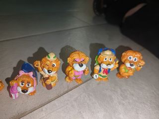 Set 7 pupazzi personaggi Kinder anni 80 originali