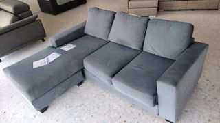 Sofá chaiselongue NUEVO de 2m