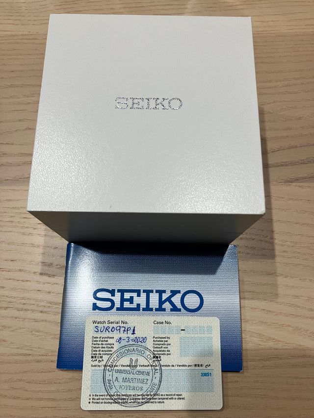 Reloj Seiko