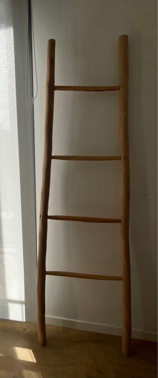 Escalera decorativa madera