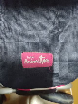 Silla paseo carro muñecas 