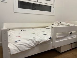 Cama infantil 160 x70 wnm group sin colchon ni caj