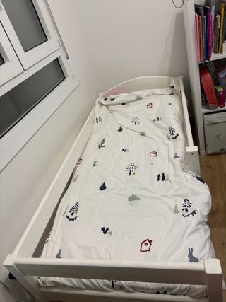 Cama infantil 160 x70 wnm group sin colchon ni caj