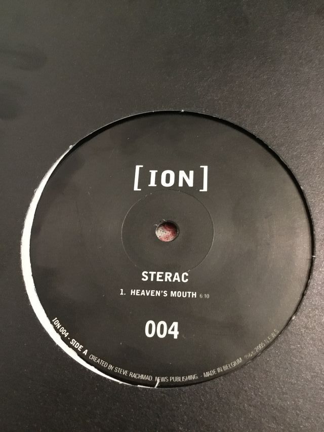 Steric-Heaven's Mouth ion-004 vinil DJ