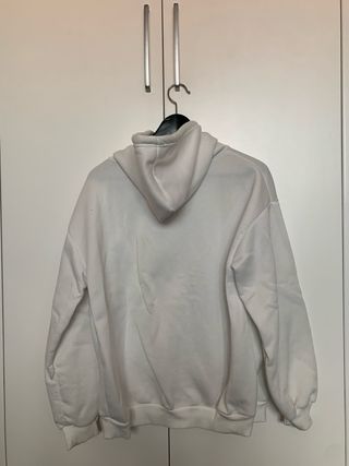 chaqueta oversize blanca