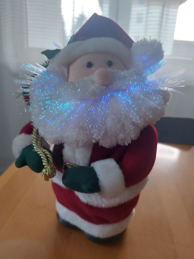 Set 2 pupazzi musicali natalizi