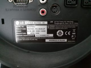 Pantalla / monitor LG m237wd