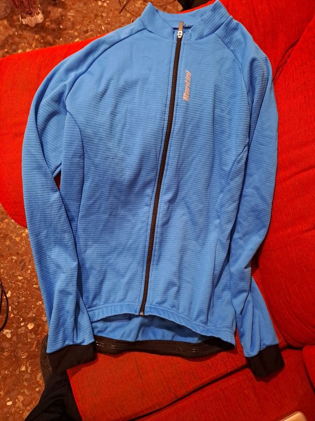 Maillot fino de entretiempo talla XL Santini