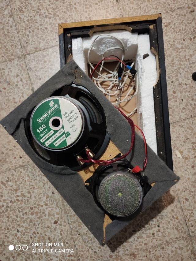 Bafle spped de 150 Watios