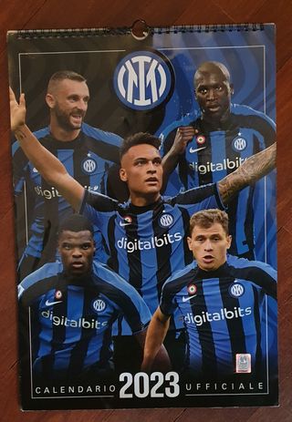 Set 5 Calendari Inter