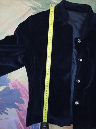 Chaqueta de terciopelo