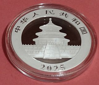 Moneda de plata Panda