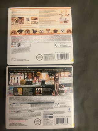 2 juegos Nintendo 2DS