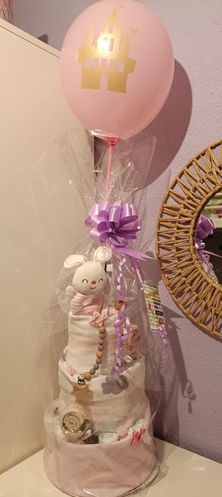 Regalo hecho con pañales