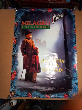 Cartel antiguo de cine año 1995