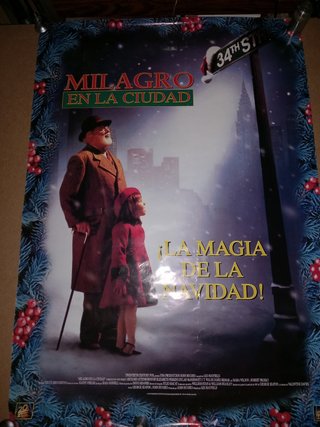 Cartel antiguo de cine año 1995