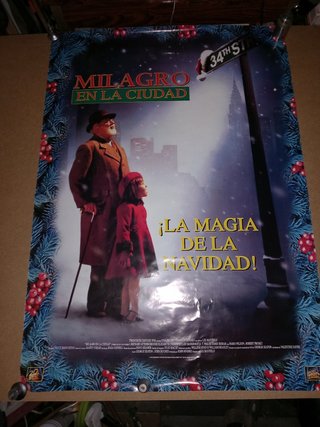 Cartel antiguo de cine año 1995