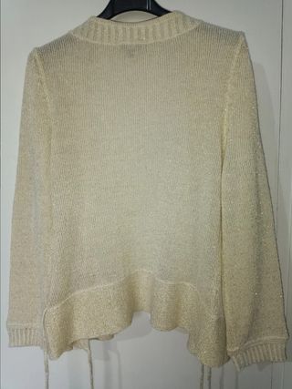 Lote vestido L, chaqueta dorada y cinturón