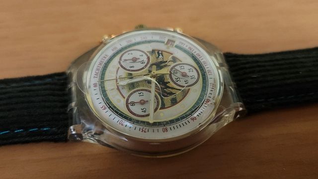 Swatch Chrono SCK405 La Majeste Velours