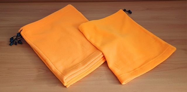 Cubrecuello polar naranja