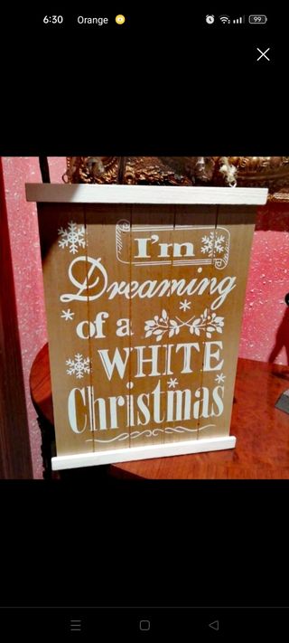 DECORACIÓN NAVIDEÑA ÁRBOL RENO PAPA NOEL