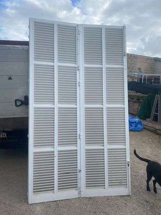 Ventanales con mallorquinas