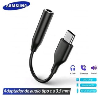 Adaptador cable auriculares,tipo C a 3,5mm.Samsung