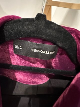 Traje chaqueta y pantalon terciopelo rosa