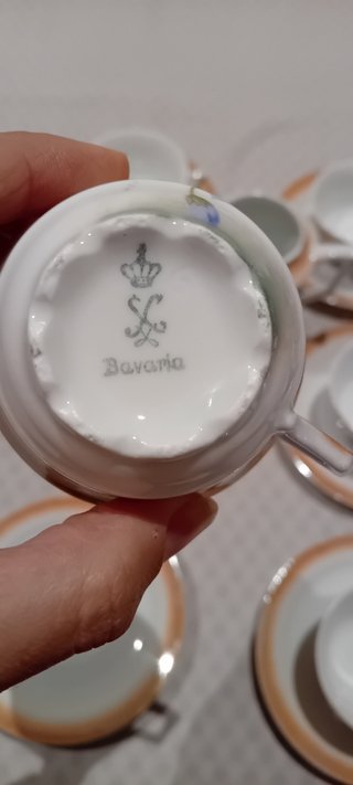 Tazzine da caffè anni 50 del novecento