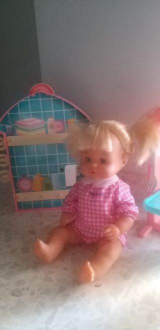 Nenuco muñeco bebé día de guardería. Famosa