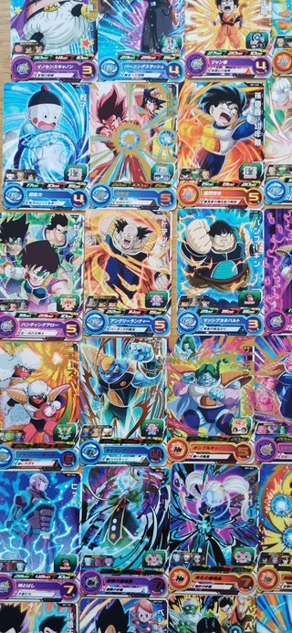 Dragon ball heroes pack 50 cartas