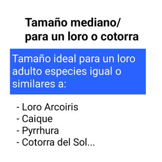 Nido/cama de Yute para agapornis/periquitos/ninfas