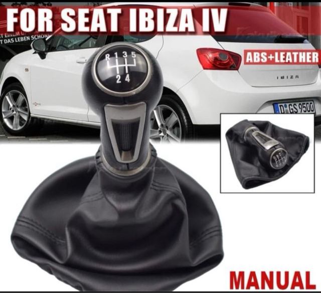 Pomo palanca cambios Seat Ibiza IV 5 vel